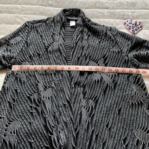 Soft Works Ladies Waterfall Cardigan - Picture 7 of 8